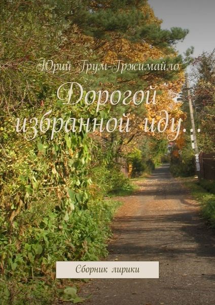 Обложка книги  «Дорогой избранной иду… Сборник лирики»