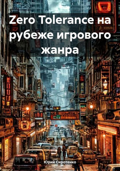 Обложка книги  «Zero Tolerance на рубеже игрового жанра»