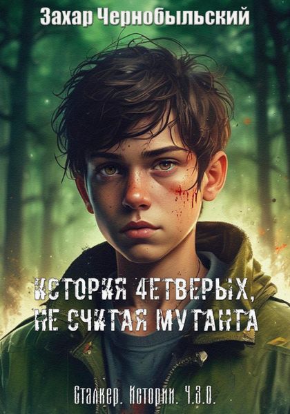 Обложка книги «Сталкер. Истории. Ч.З.О. История 4етверых, не считая мутанта»