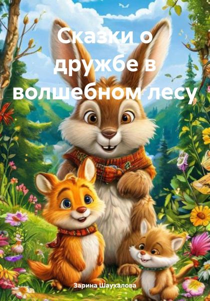 Обложка книги  «Сказки о дружбе в волшебном лесу»