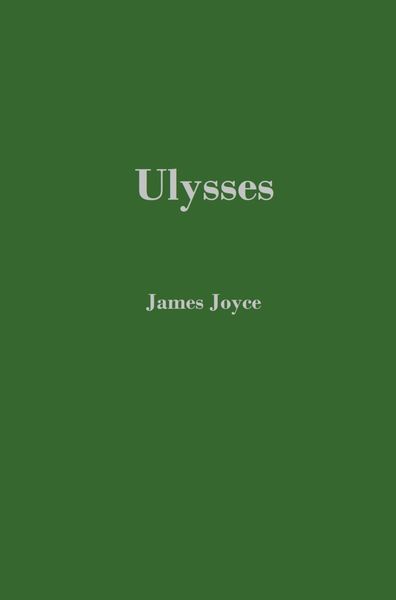 Обложка книги  «Ulysses»
