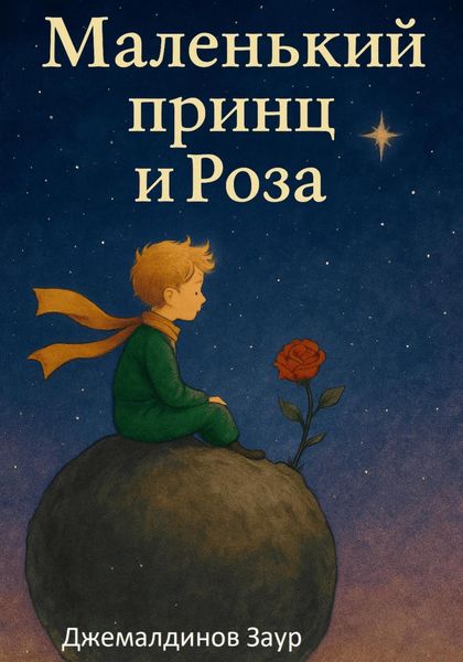 Обложка книги «Маленький принц и Роза»