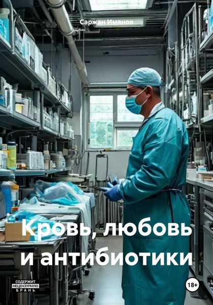Обложка книги «Кровь, любовь и антибиотики»