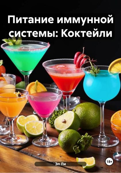 Обложка книги  «Питание иммунной системы: Коктейли»
