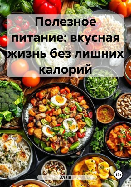 Обложка книги  «Полезное питание: вкусная жизнь без лишних калорий»
