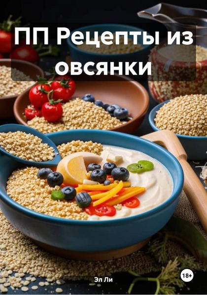 Обложка книги «ПП Рецепты из овсянки»