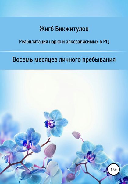 Обложка книги  «Реабилитация нарко- и алкозависимых в РЦ. Восемь месяцев личного пребывания»