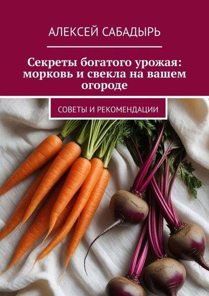 Обложка книги  «Секреты богатого урожая: морковь и свекла на вашем огороде. Советы и рекомендации»