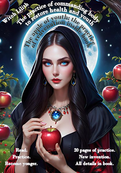 Обложка книги  «The Apple of youth: the practice of reuvenation inside book»