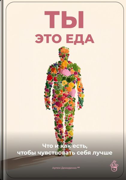 Обложка книги  «Ты – это еда: Что и как есть, чтобы чувствовать себя лучше»