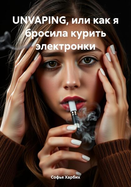 Обложка книги  «UNVAPING, или как я бросила курить электронки»