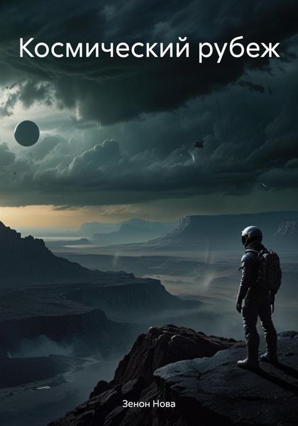 Обложка книги  «Космический рубеж»