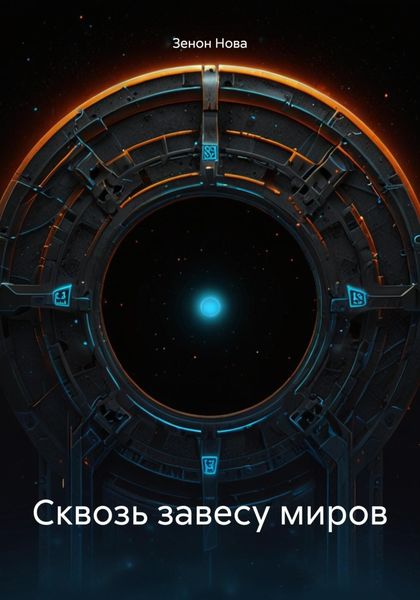 Обложка книги  «Сквозь завесу миров»