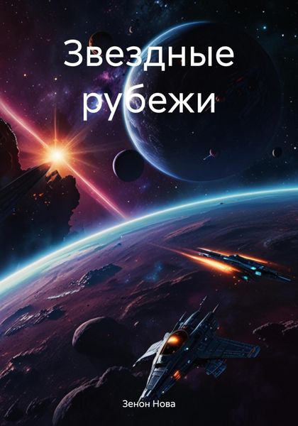 Обложка книги «Звездные рубежи»
