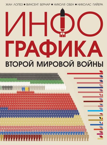 Обложка книги «Инфографика Второй мировой войны»