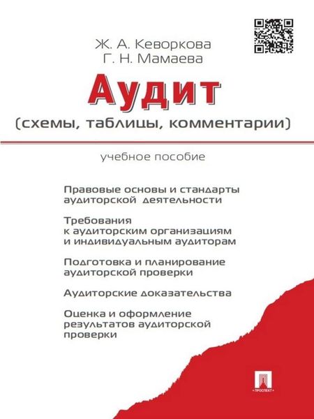 Обложка книги «Аудит (схемы, таблицы, комментарии). Учебное пособие»