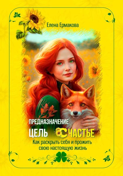 Обложка книги  «Предназначение. Цель. Счастье. Как раскрыть себя и прожить свою настоящую жизнь»