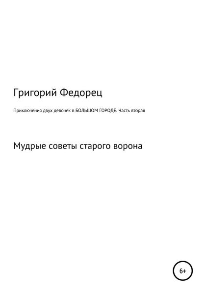 Обложка книги  «Приключения двух девочек в БОЛЬШОМ ГОРОДЕ. Часть вторая»