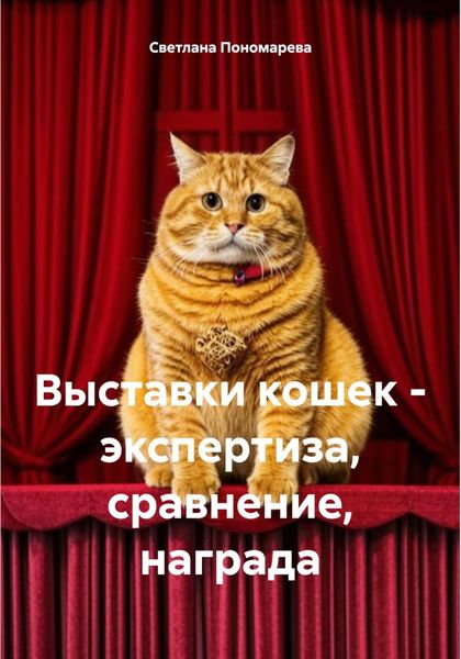 Обложка книги  «Выставки кошек – экспертиза, сравнение, награда»