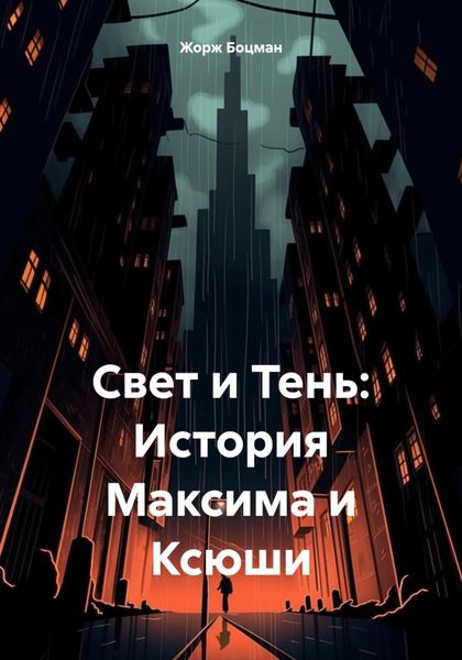 Обложка книги  «Свет и Тень: История Максима и Ксюши»
