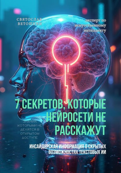 Обложка книги  «7 секретов, которые нейросети не расскажут»