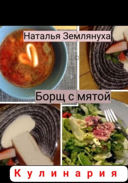 Обложка книги «Борщ с мятой»