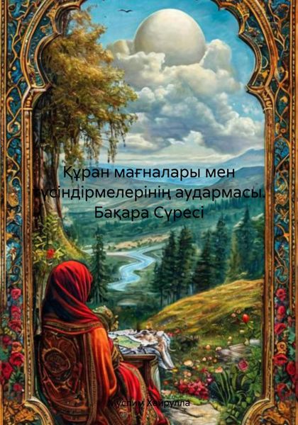 Обложка книги  «Құран мағналары мен түсіндірмелерінің аудармасы. Бақара Сүресі»