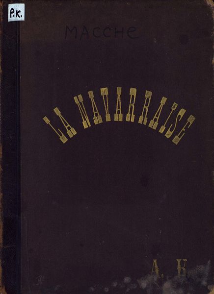 Обложка книги  «La Navarraise»