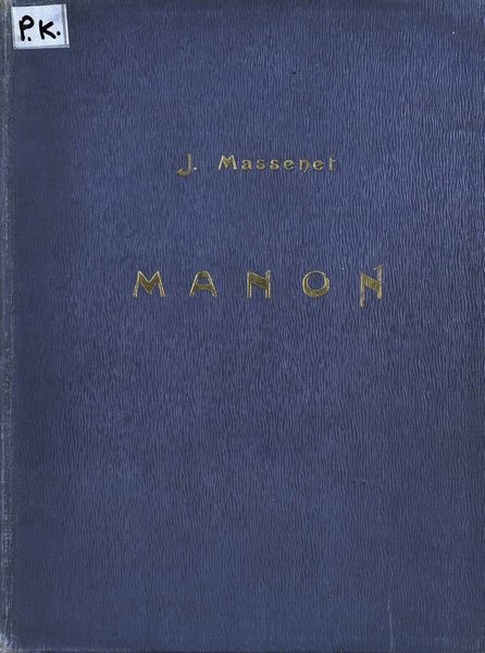 Обложка книги  «Manon»