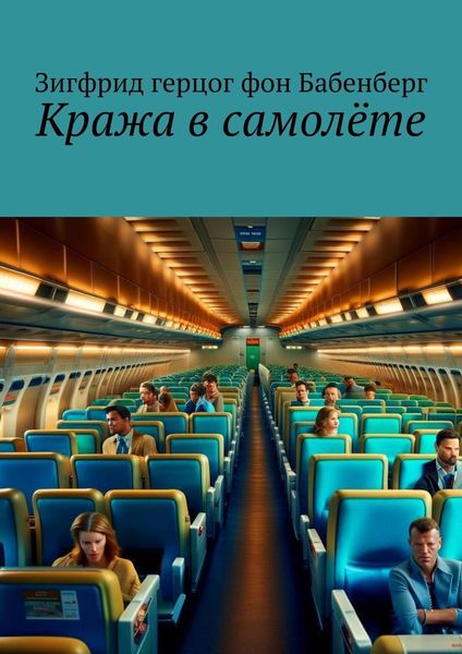 Обложка книги  «Кража в самолёте»