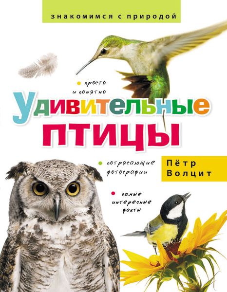 Обложка книги  «Удивительные птицы»