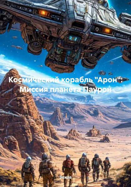 Обложка книги  «Космический корабль «Арон»: Миссия планета Паурон»