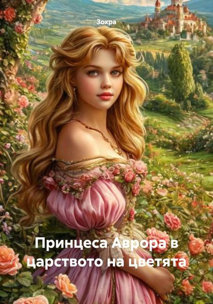 Обложка книги  «Принцеса Аврора в царството на цветята»