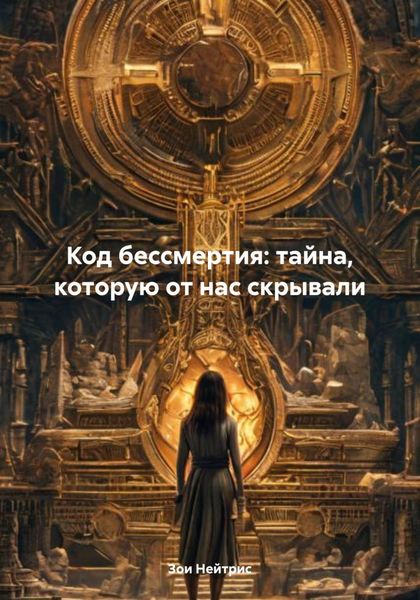 Обложка книги  «Код бессмертия: тайна, которую от нас скрывали»