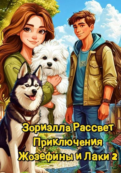 Обложка книги  «Приключения Жозефины и Лаки 2»
